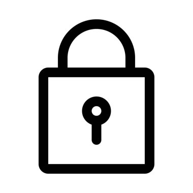 Depolama kapalı asma kilit arka izole kapatmak