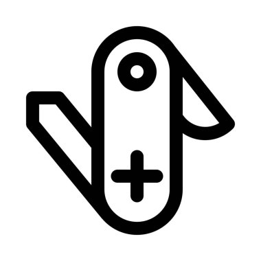 Swiss kadar izole arka plan duvar kağıdı yakın bıçak