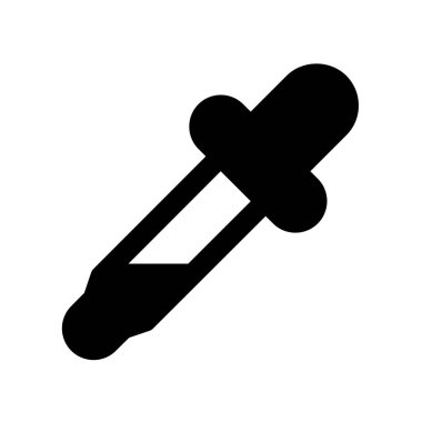 Damlalık renk seçici aracı arka plan izole kapatmak