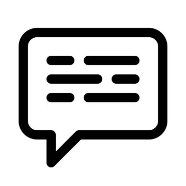 Sohbet iletisi kabarcık arka izole kapatmak