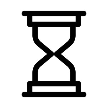 Kum saati, zaman ölçüm cihazı arka plan yakın çekim izole