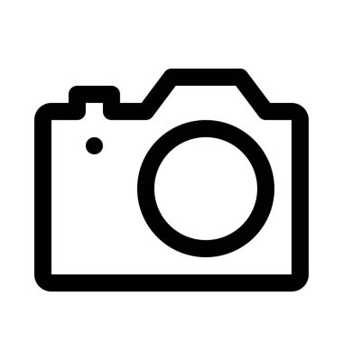 Dijital lens kamera arka izole kapatmak