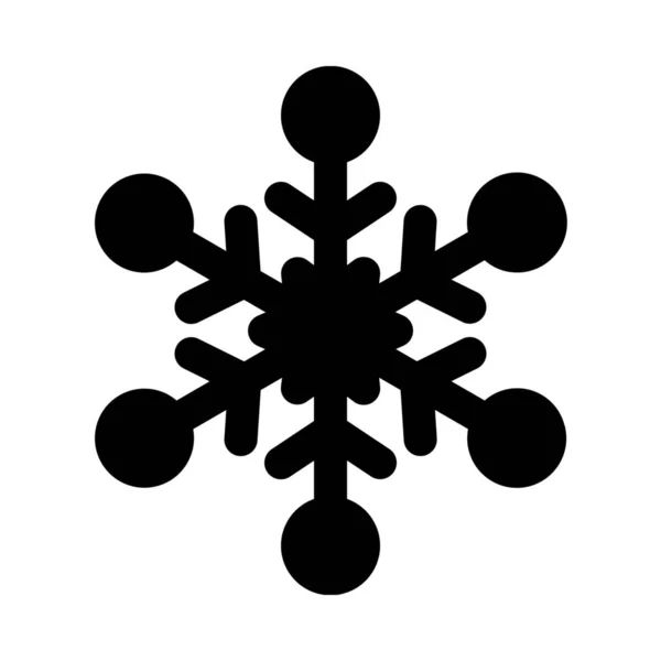 Cristal Hielo Copo Nieve Aislar Fondo Fondo Pantalla Primer Plano — Archivo Imágenes Vectoriales