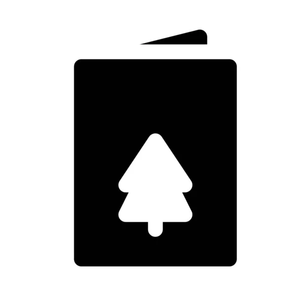 クリスマスのグリーティング カードの背景を分離クローズ アップ — ストックベクタ