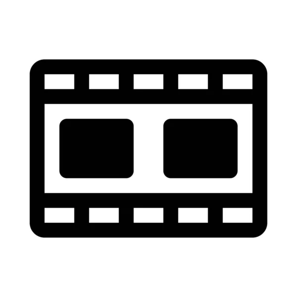 Φόντο Filmstrip Κοντινό Απομονωμένες — Διανυσματικό Αρχείο