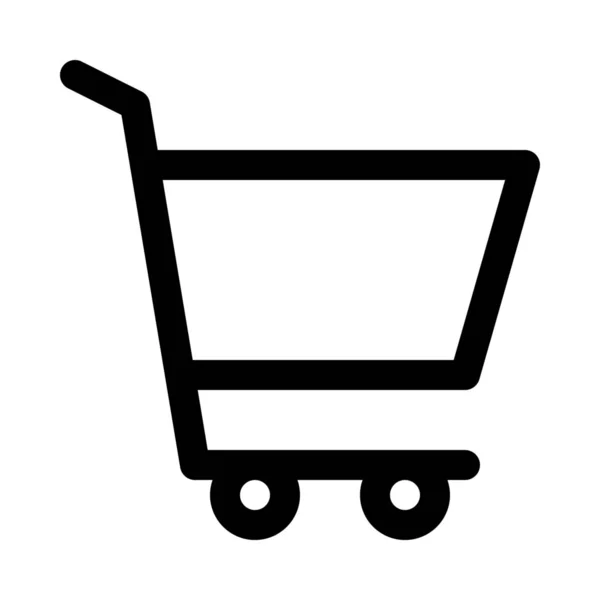 Commerce Shopping Cart — Stock Vector