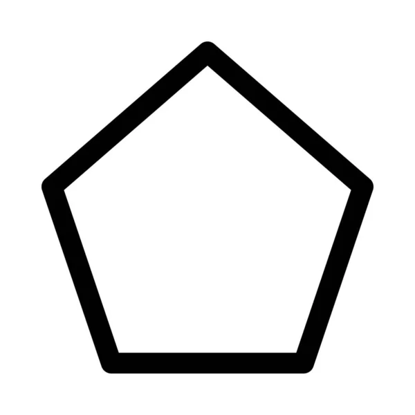 五角形状ポリゴン背景をクローズ アップ — ストックベクタ