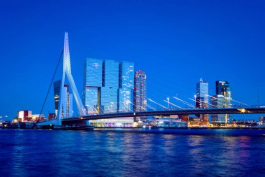 Erasmus Köprüsü, Rotterdam, Hollanda