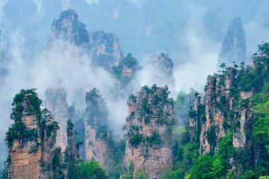 Zhangjiajie Dağları, Çin