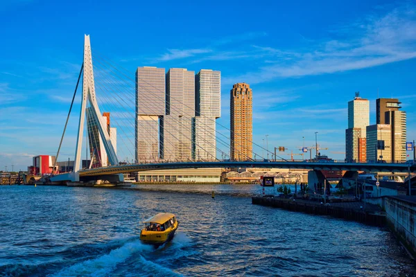 Rotterdam paysage urbain, Pays-Bas — Photo