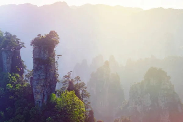 Montagnes Zhangjiajie, Chine — Photo