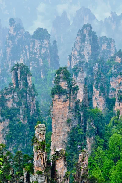 Zhangjiajie βουνά, Κίνα — Φωτογραφία Αρχείου