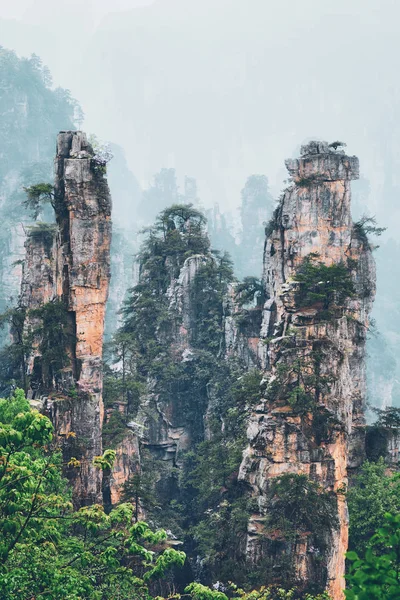 Montañas Zhangjiajie, China — Foto de Stock