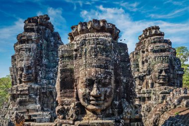Bayon Tapınağının Yüzleri, Angkor, Kamboçya