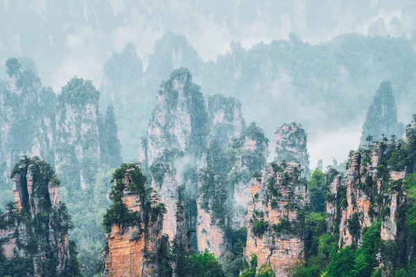 Zhangjiajie bergen, China — Stockfoto