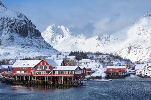 "A" village on Lofoten Islands, Norway — Stock Photo, Image