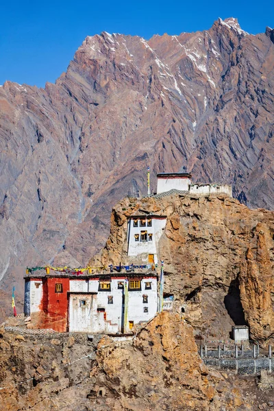 Dhankar gompa monastery . Himachal Pradesh, India — Stock Photo, Image