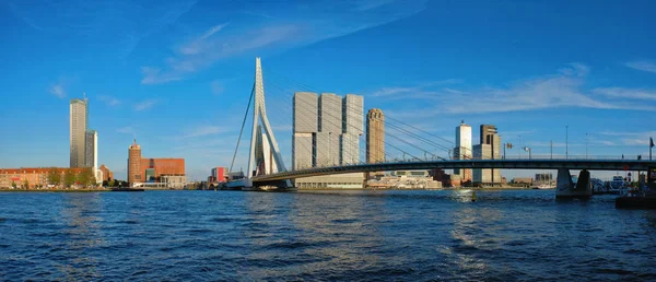 Panoráma města Rotterdam, Nizozemsko — Stock fotografie