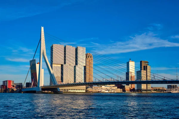 Panoráma města Rotterdam, Nizozemsko — Stock fotografie