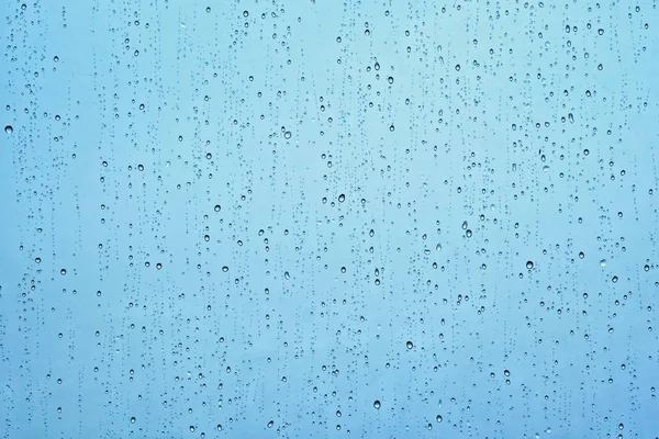 Gotas de lluvia en ventana — Foto de Stock