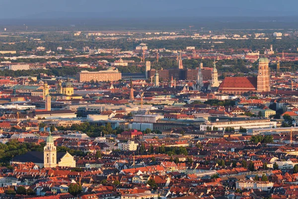 Vista aérea de Munich. Munich, Baviera, Alemania — Foto de Stock