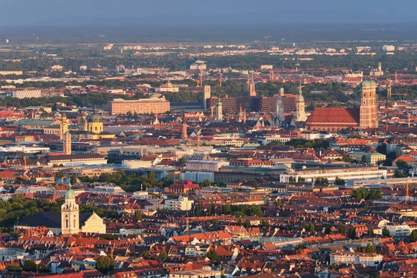 Vue aérienne de Munich. Munich, Bavière, Allemagne — Photo