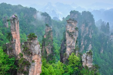 Zhangjiajie Dağları, Çin