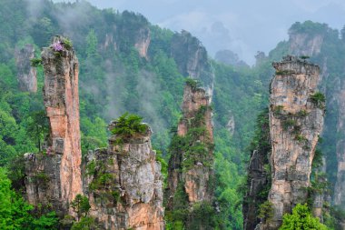 Zhangjiajie Dağları, Çin