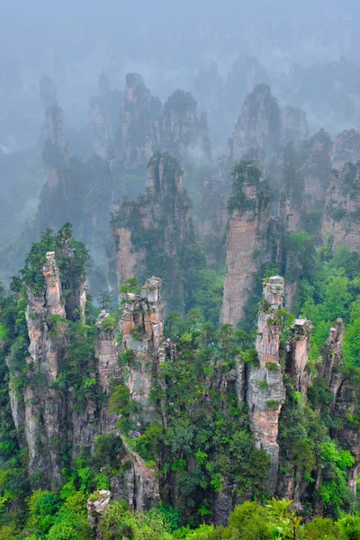 Zhangjiajie βουνά, Κίνα — Φωτογραφία Αρχείου