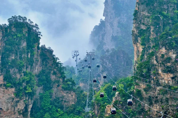 Góry Zhangjiajie, Chiny — Zdjęcie stockowe