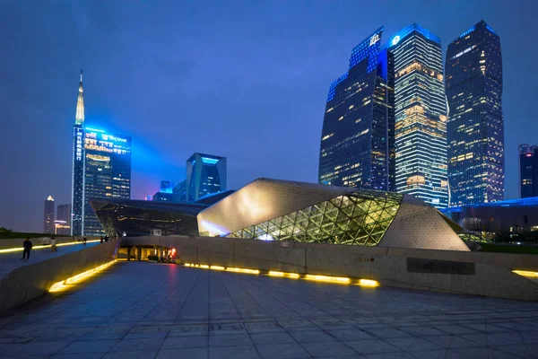 Guangzhou Opera House. Guangzhou, China — Stock Photo, Image