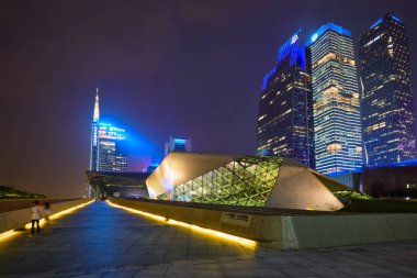 Guangzhou Opera Binası. Guangzhou, Çin