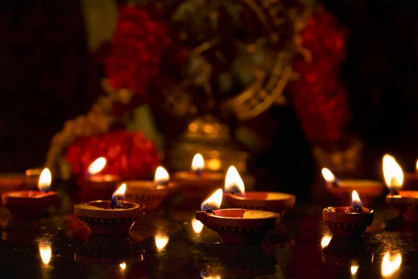 Luci di Diwali, India — Foto Stock