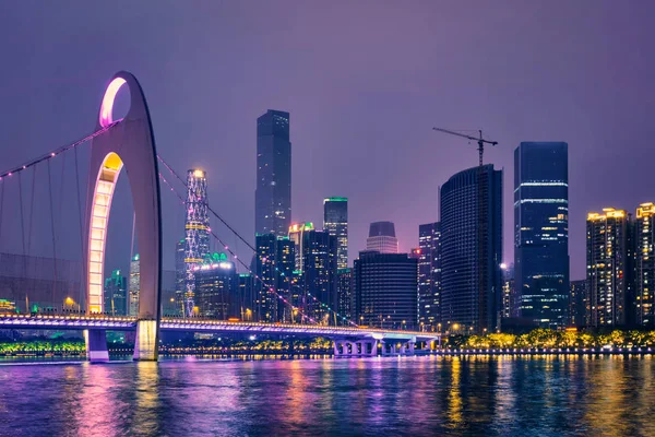 Guangzhou skyline. Guangzhou, China — Stock Photo, Image