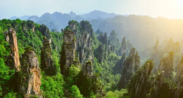 Zhangjiajie bergen, China — Stockfoto