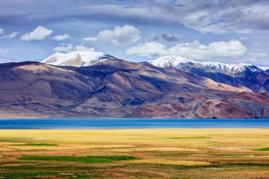 Teknik destek Moriri Gölü, Ladakh