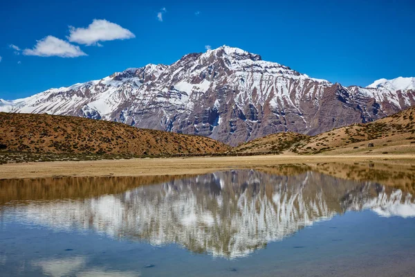 Dhankar Lake. Spiti Valley, Himachal Pradesh, Indien — Stockfoto