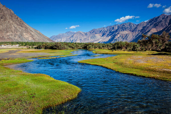 Nubra valley, Himalayas, India