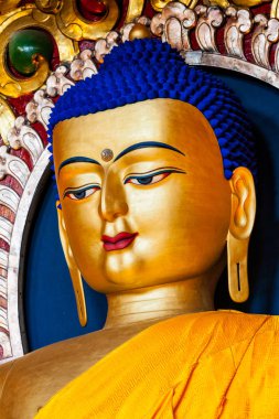 Sakyamuni Buddha statue clipart