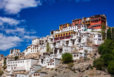 Thiksey gompa, Ladakh, Hindistan