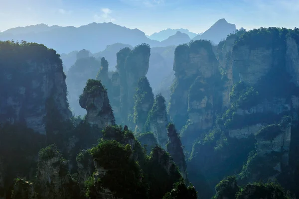 Zhangjiajie βουνά, Κίνα — Φωτογραφία Αρχείου