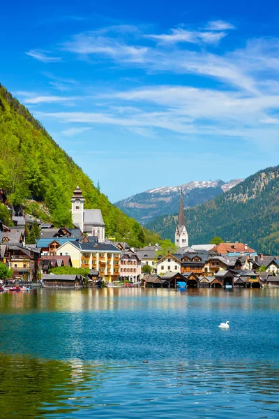 Pueblo de Hallstatt, Austria — Foto de Stock