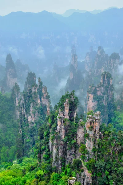 Zhangjiajie βουνά, Κίνα — Φωτογραφία Αρχείου