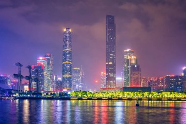 Guangzhou manzarası. Guangzhou, Çin
