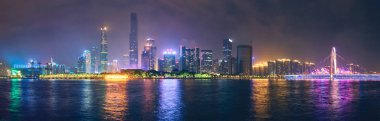 Guangzhou manzarası. Guangzhou, Çin