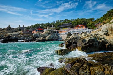 Haedong Yonggungsa Tapınağı. Busan, Güney Kore