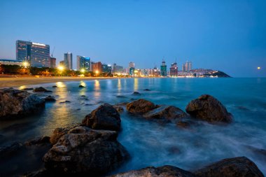 Haeundae Beach Busan, Güney Kore