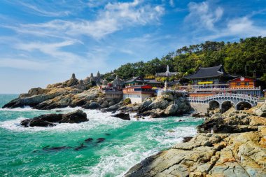 Haedong Yonggungsa Tapınağı. Busan, Güney Kore