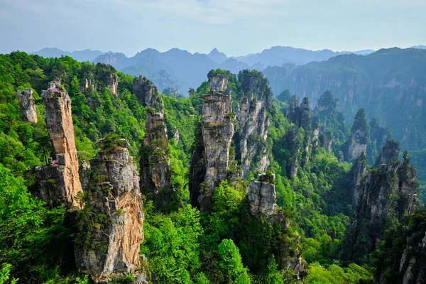 Zhangjiajie Dağları, Çin — Stok fotoğraf