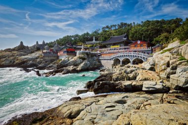 Haedong Yonggungsa Tapınağı. Busan, Güney Kore